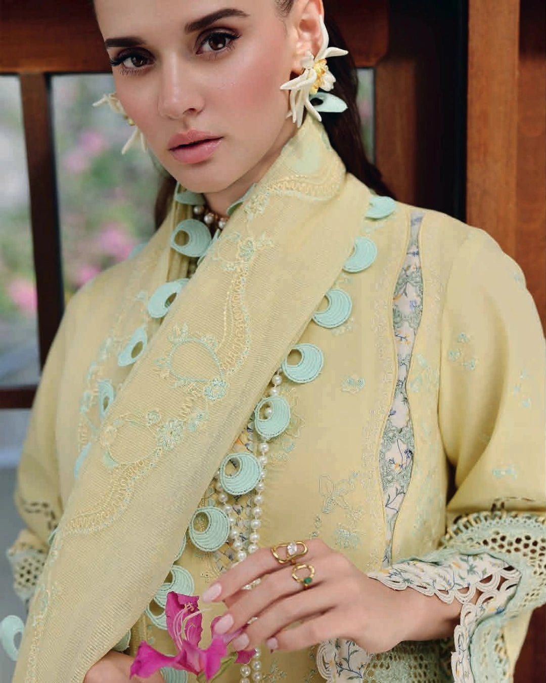 Qalamkari Chikankari Eid Edit -CM#02 (AYLA)