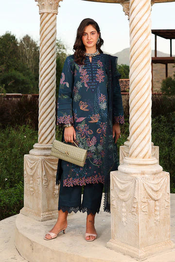 Rang Rasiya - Embroidered Lawn Stitched 3 Piece Suit (Eshal)