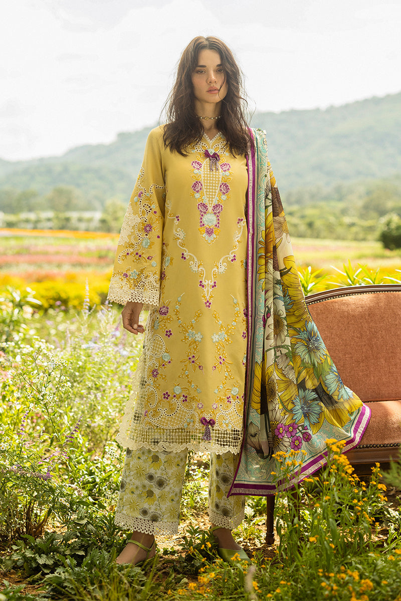 Mushq 5B Faded Sunflower Secret Garden Hemline Spring/Summer'25