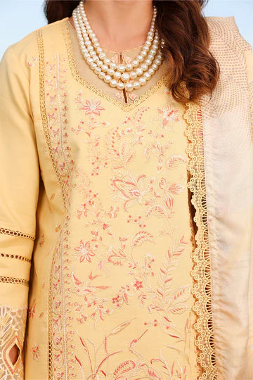 Rang Rasiya - Embroidered Lawn Stitched 3 Piece Suit (Mirha)