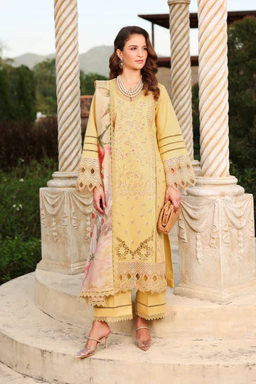 Rang Rasiya - Embroidered Lawn Stitched 3 Piece Suit (Mirha)