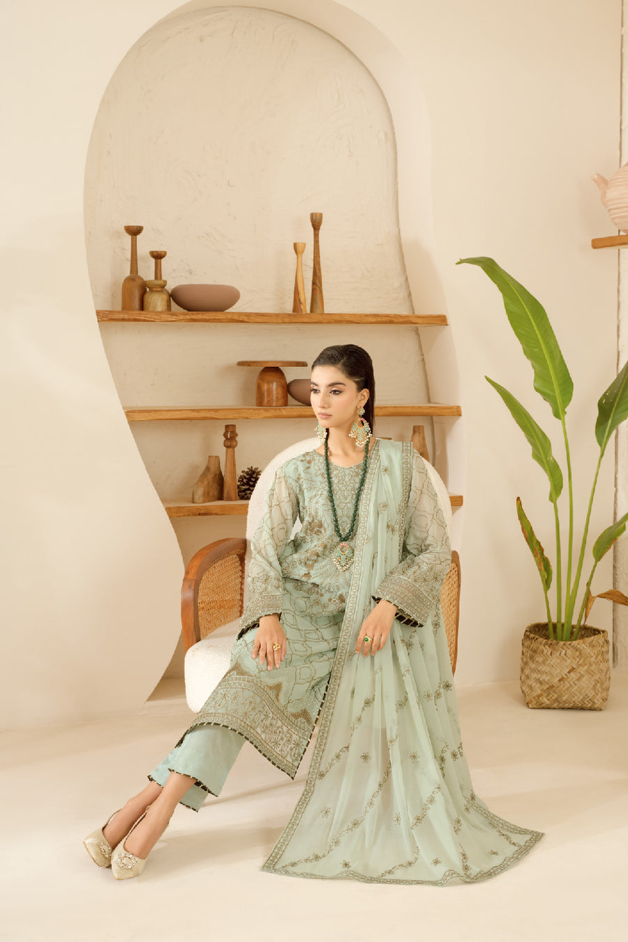 Ramsha BB-106 Sonehri vol 1 Chiffon Collection
