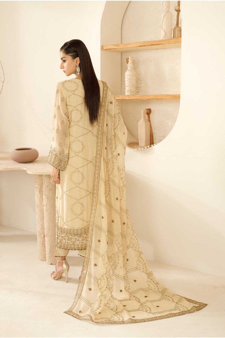 Ramsha BB-104 Sonehri vol 1 Chiffon Collection