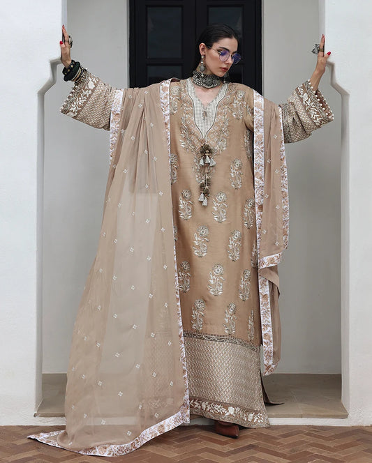 Mushq Nuvera 26 Embroidered 3-Piece Unstitched Suit (Queen's Promise)