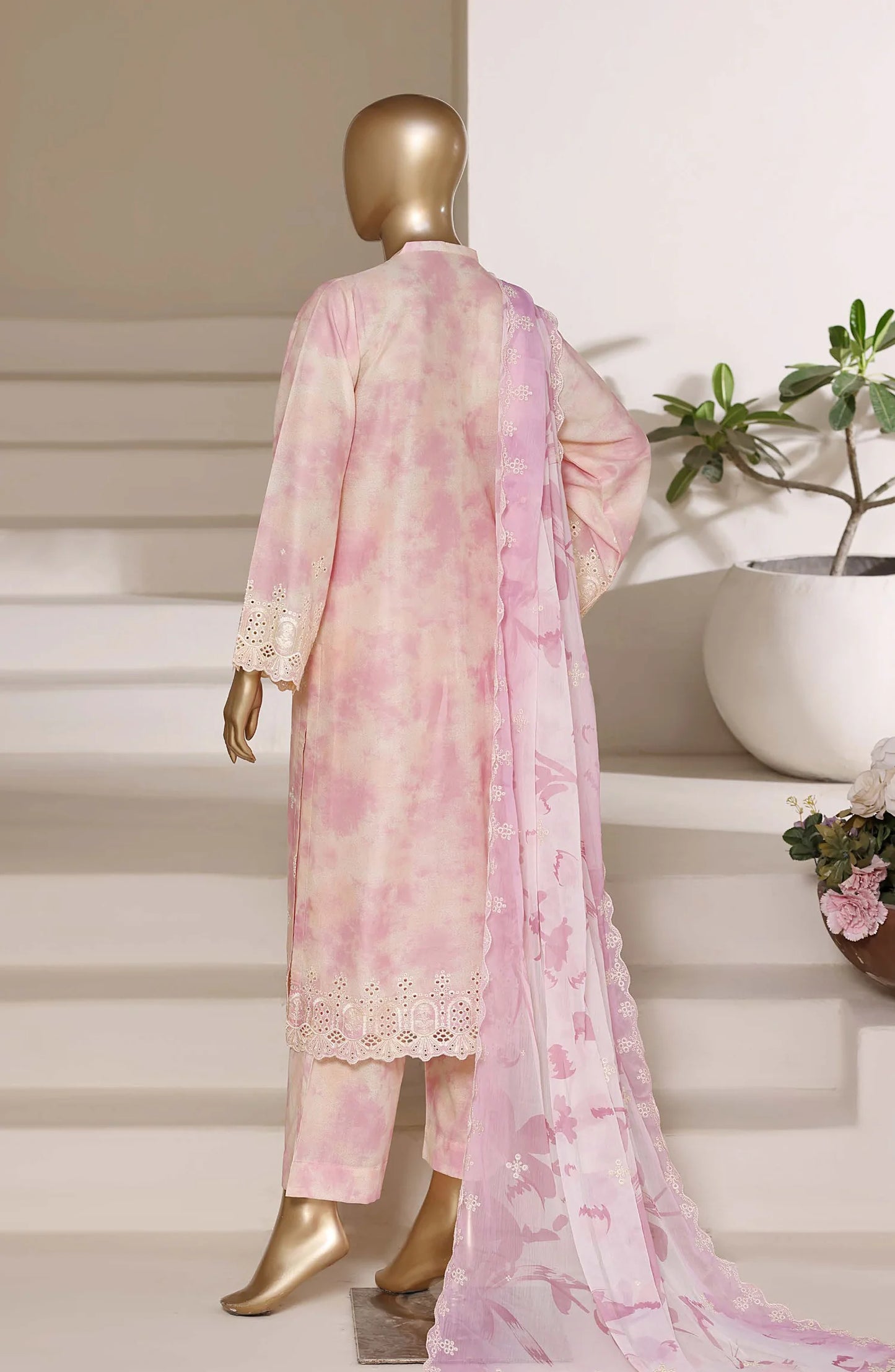 Sadabahar Regal Embroidered Lawn Stitched 3 Piece Suit
