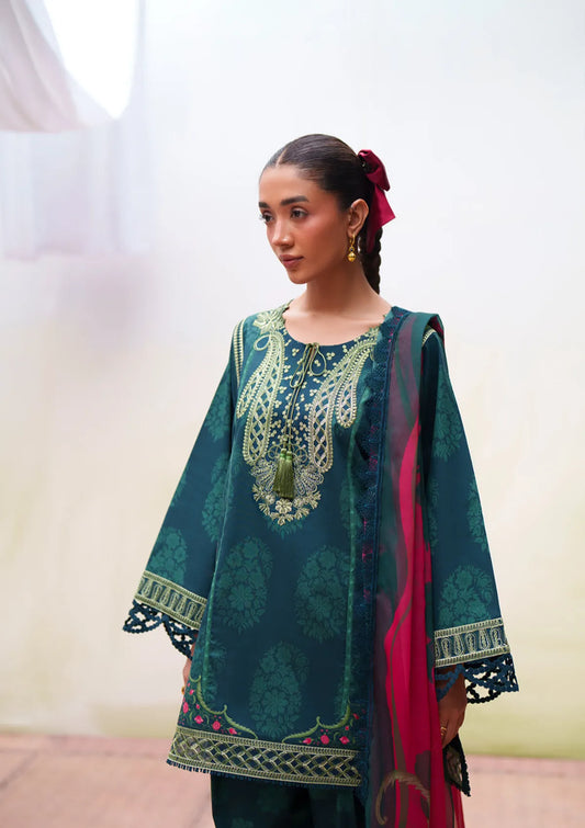 Laanem by Saira Rizwan Unstitched Embroidered Lawn 3 Piece Suit (NAYRA-B)