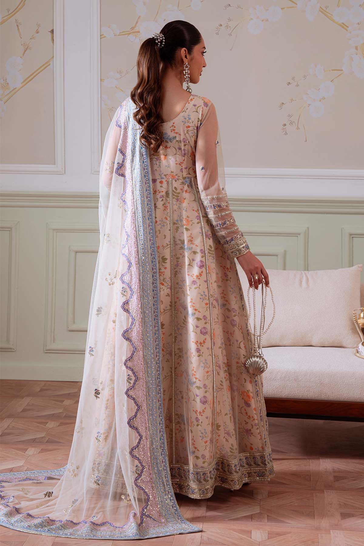 Nureh NEL-80 Elenora Luxury Unstitched Chiffon 25