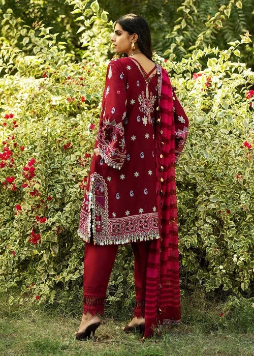 Sadaf Fawad Khan D05-B WISTERIA Siraa Embroidered Lawn Unstitched 3Pc Suit