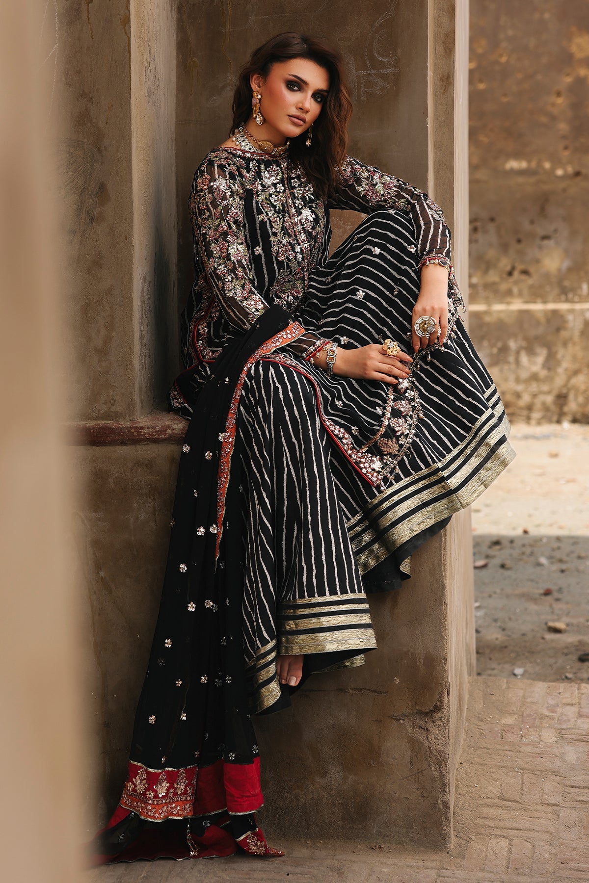 Charizma VSL25-26 3-pc Unstitched Chiffon Collection