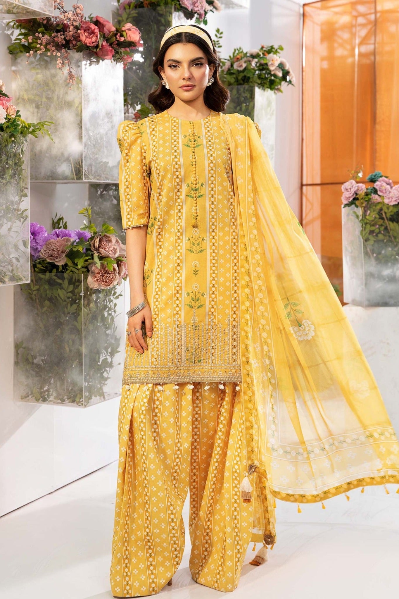 M.Basics By Maria B 11-A Lawn Vol-01 Collection