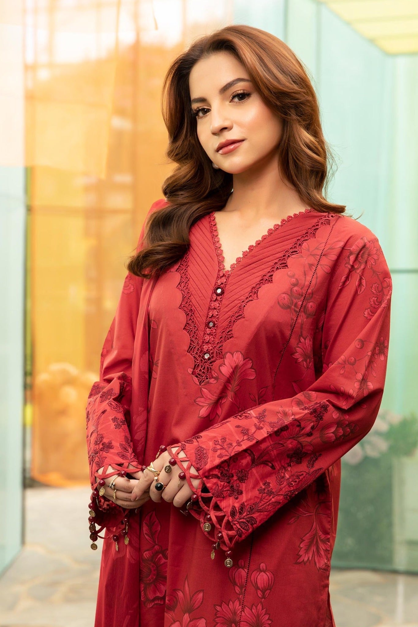 M.Basics By Maria B 06-A Lawn Vol-01 Collection