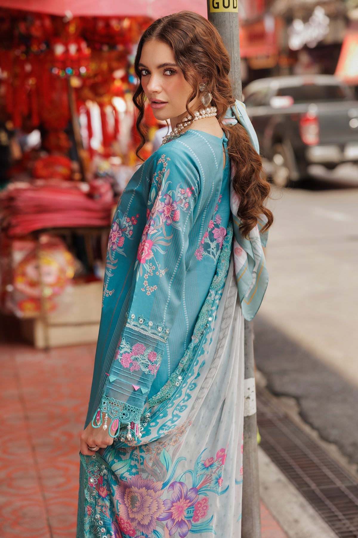 Charizma CRB5-12 Rang e Bahar Vol 2 3-PC Unstitched Embroidered Lawn Collection