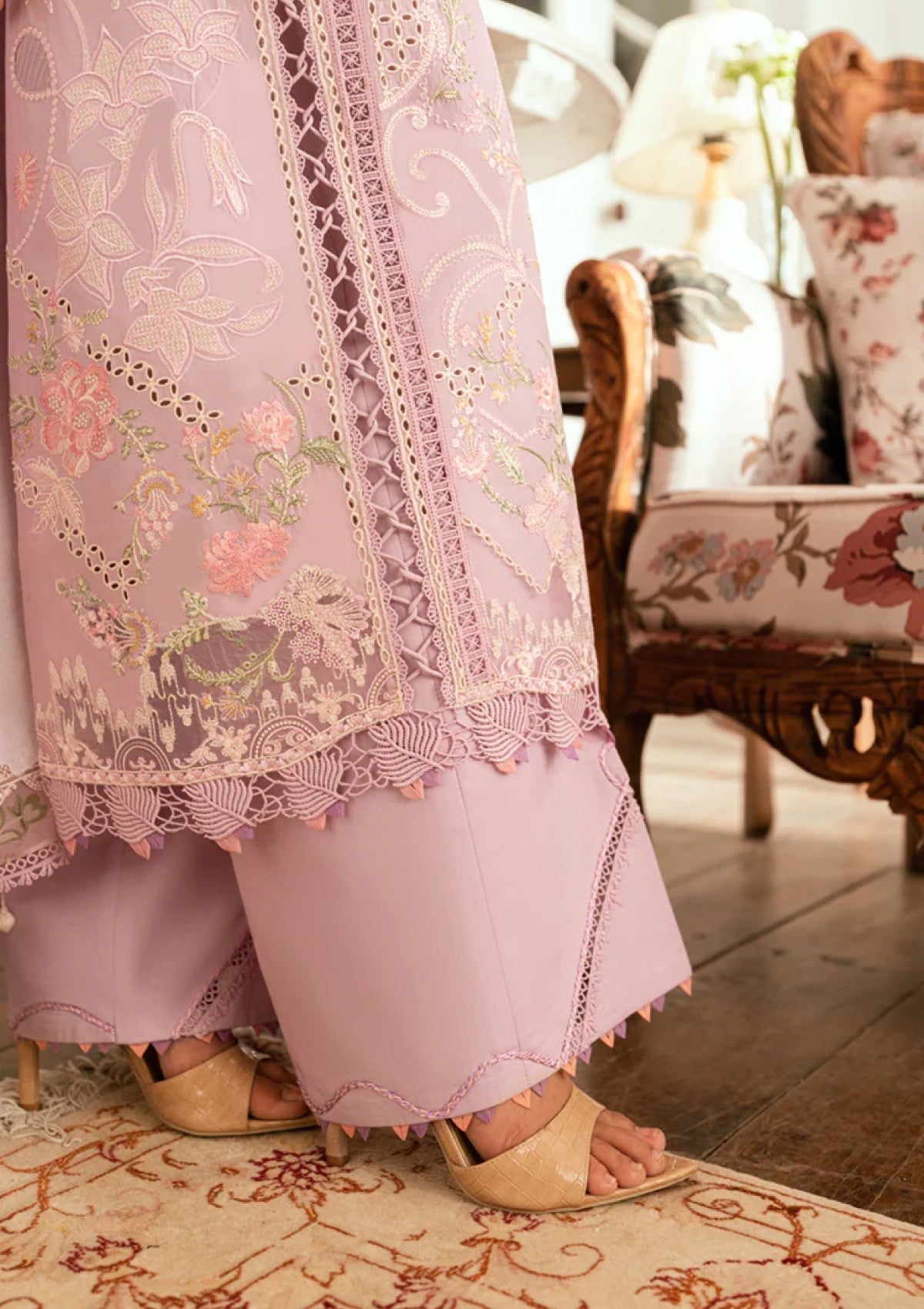 Qalamkar SB#06 Komal Lawn Luxury Eid Edit 25