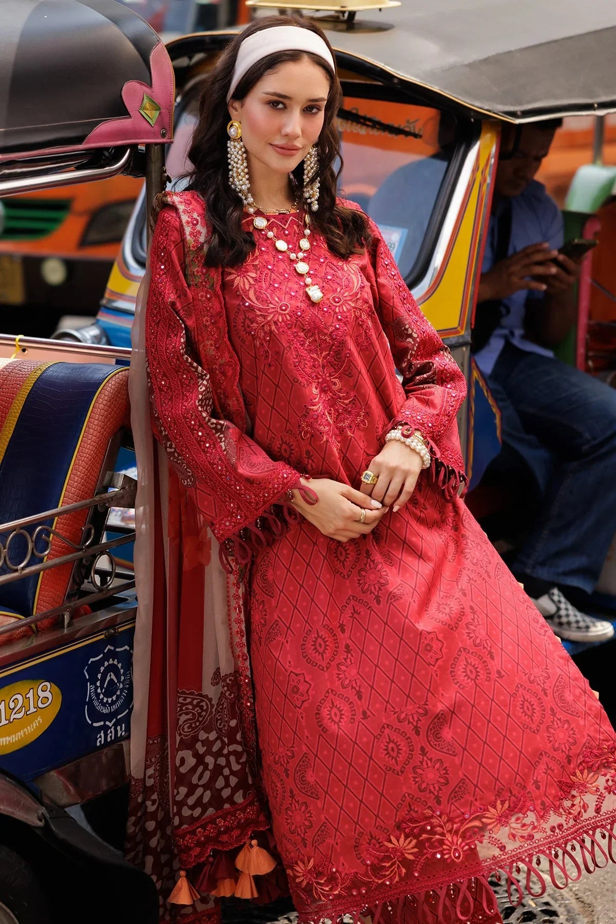 Charizma CRB5-13 Rang e Bahar Vol 2 3-PC Unstitched Embroidered Lawn Collection