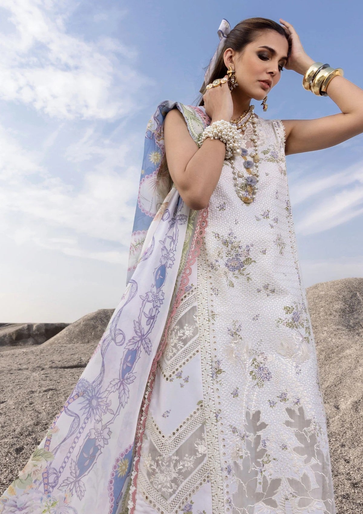Saira Shakira CECIL-B Unstitched Lawn Festive 25