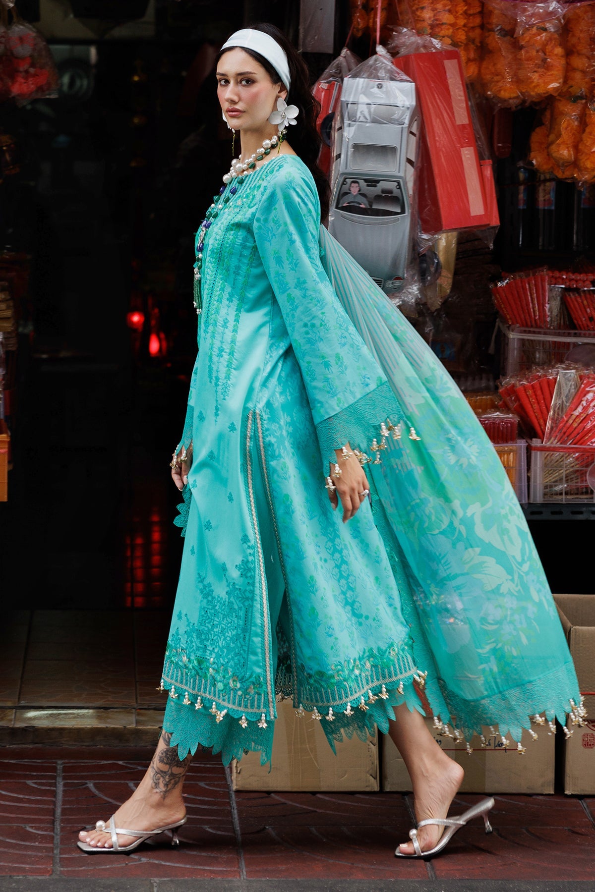 Charizma CRB5-20 Rang e Bahar Vol 2 3-PC Unstitched Embroidered Lawn Collection