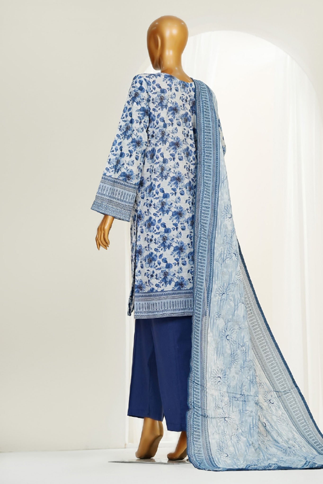 Printkari By HZ LPK-3P-501 Stitched 3 Piece Chikankari Vol-04 Collection'2025