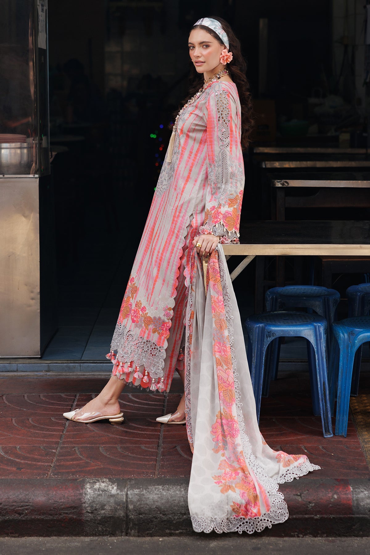 Charizma CRB5-18 Rang e Bahar Vol 2 3-PC Unstitched Embroidered Lawn Collection