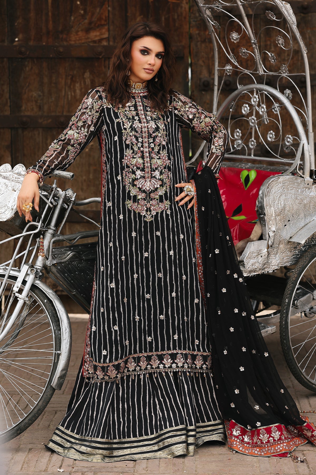 Charizma VSL25-26 3-pc Unstitched Chiffon Collection