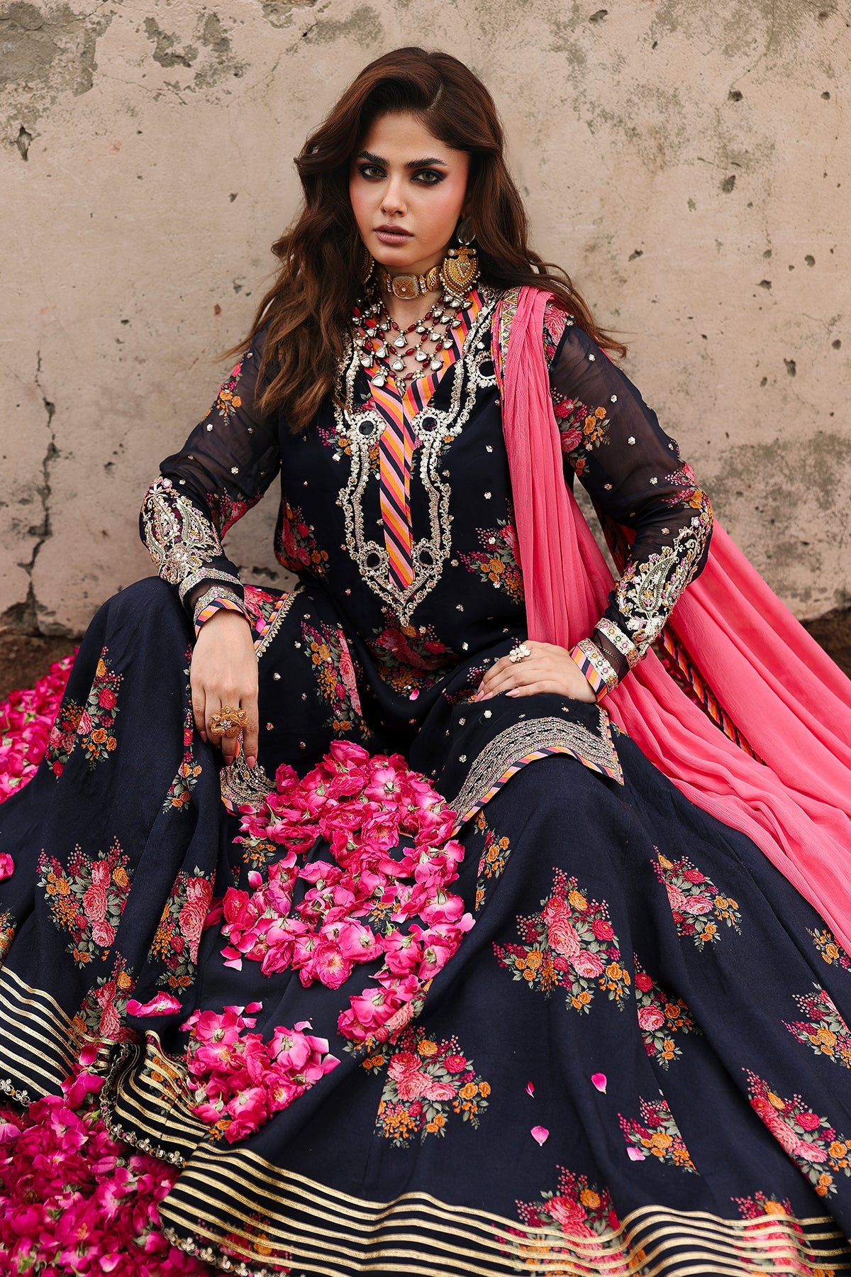 Charizma VSL25-29 3-pc Unstitched Chiffon Collection