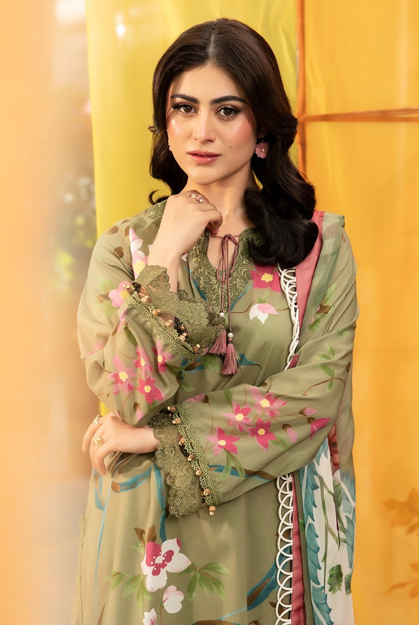 M.Basics By Maria B 07-A Lawn Vol-01 Collection