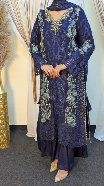 Sajni D-9 Blue Festive Ready To Wear