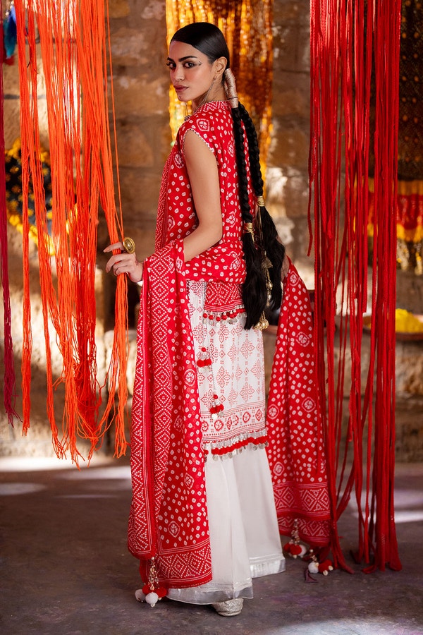 Gulahmed CL-42316 A 3 Piece Unstitched Printed Lawn Suit