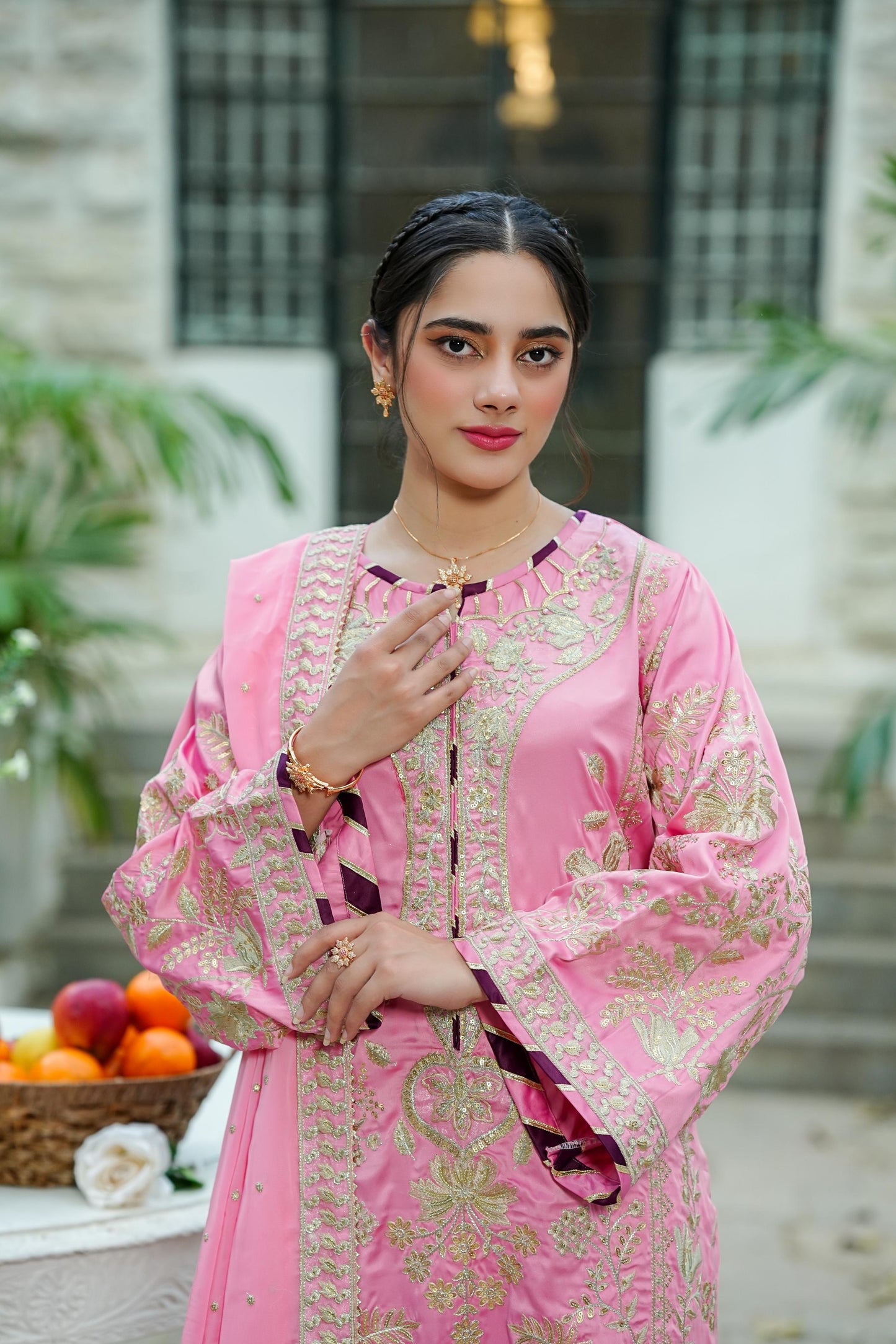 Amna Khurram D-04 Ready to wear Silk Collection