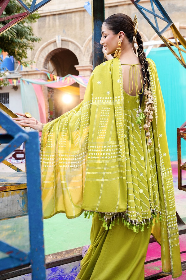 Gulahmed CL-52185 B Lacquer 3 Piece Unstitched Printed Lawn Suit