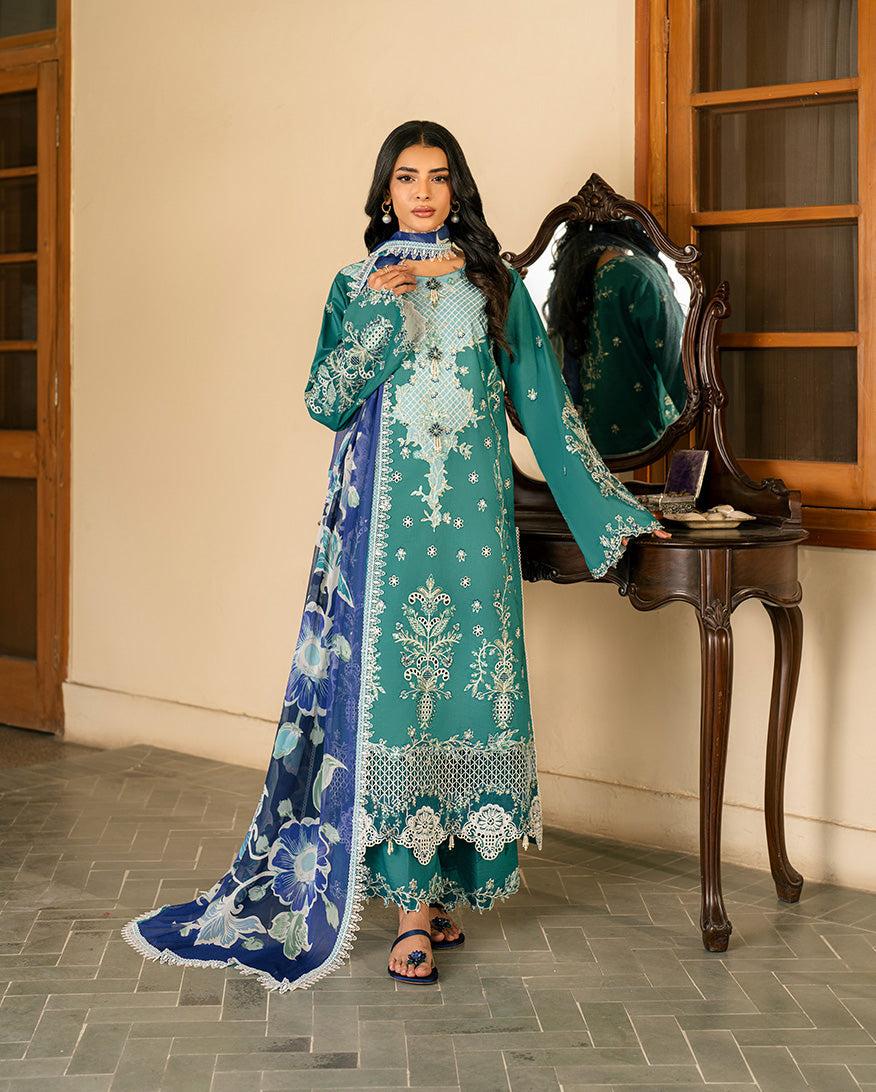 Roheenaz Abeer Aashiyana Ready to wear Lawn 25'