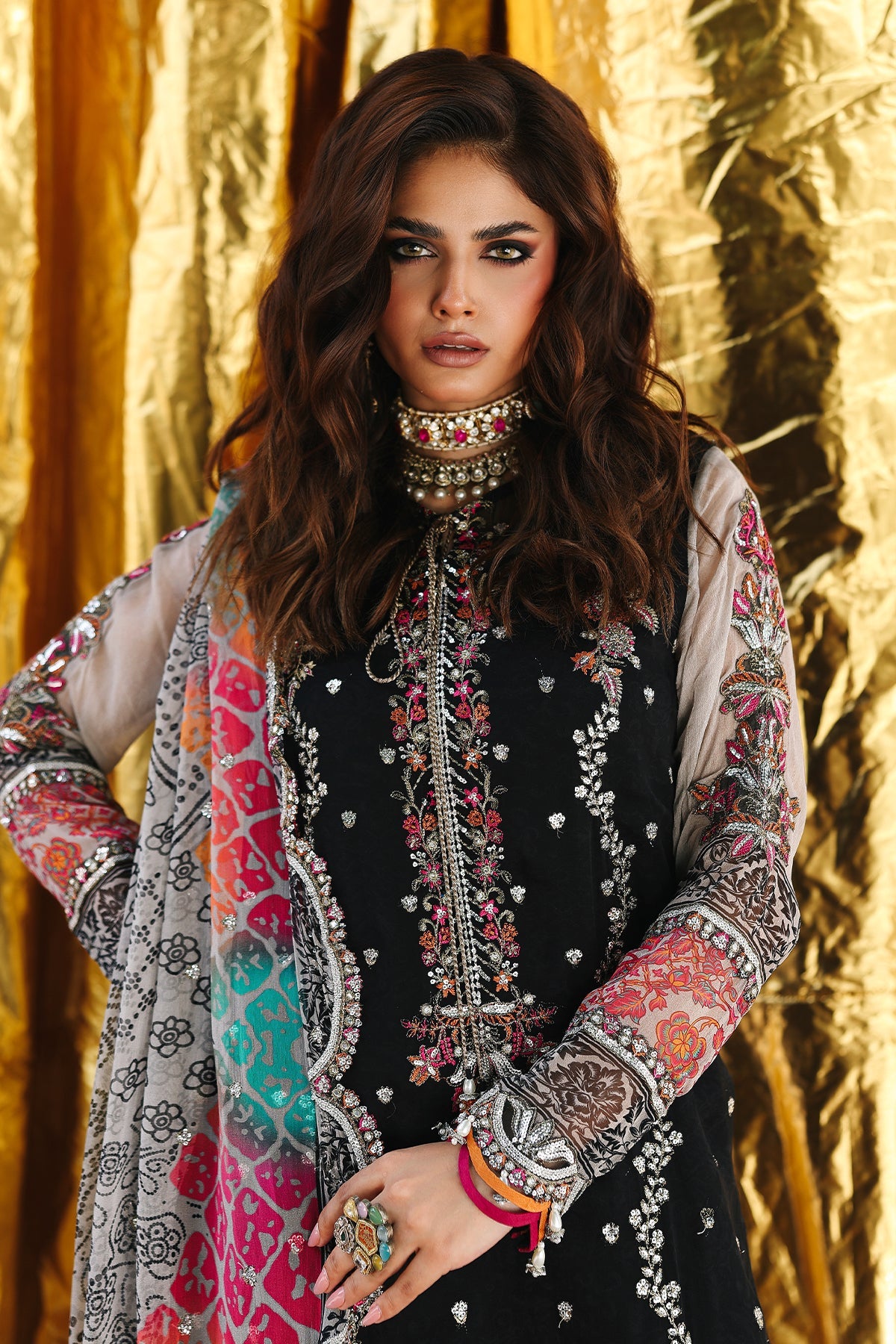 Charizma VSL25-24 3-pc Unstitched Chiffon Collection