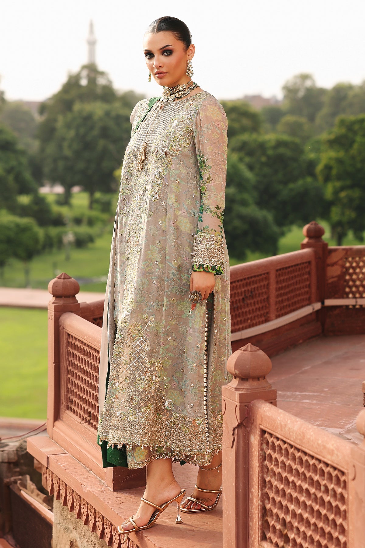 Charizma VSL25-23 3-pc Unstitched Chiffon Collection