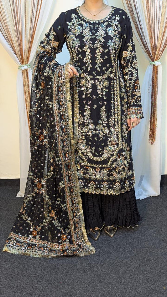 Sajni D-11 Black Festive Ready To Wear
