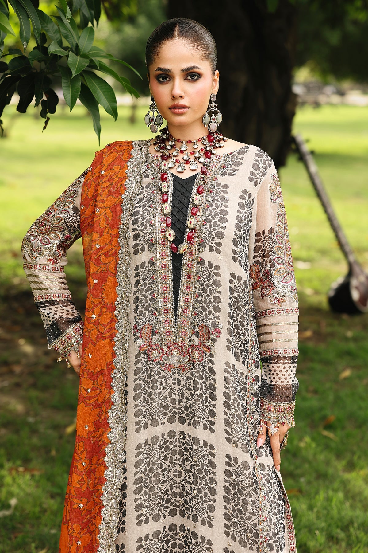 Charizma VSL25-30 3-pc Unstitched Chiffon Collection