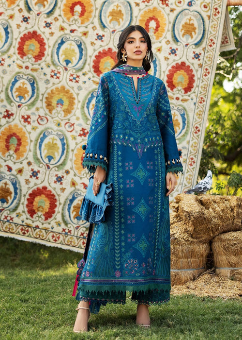 Sadaf Fawad Khan D06-A LIANA Siraa Embroidered Lawn Unstitched 3Pc Suit