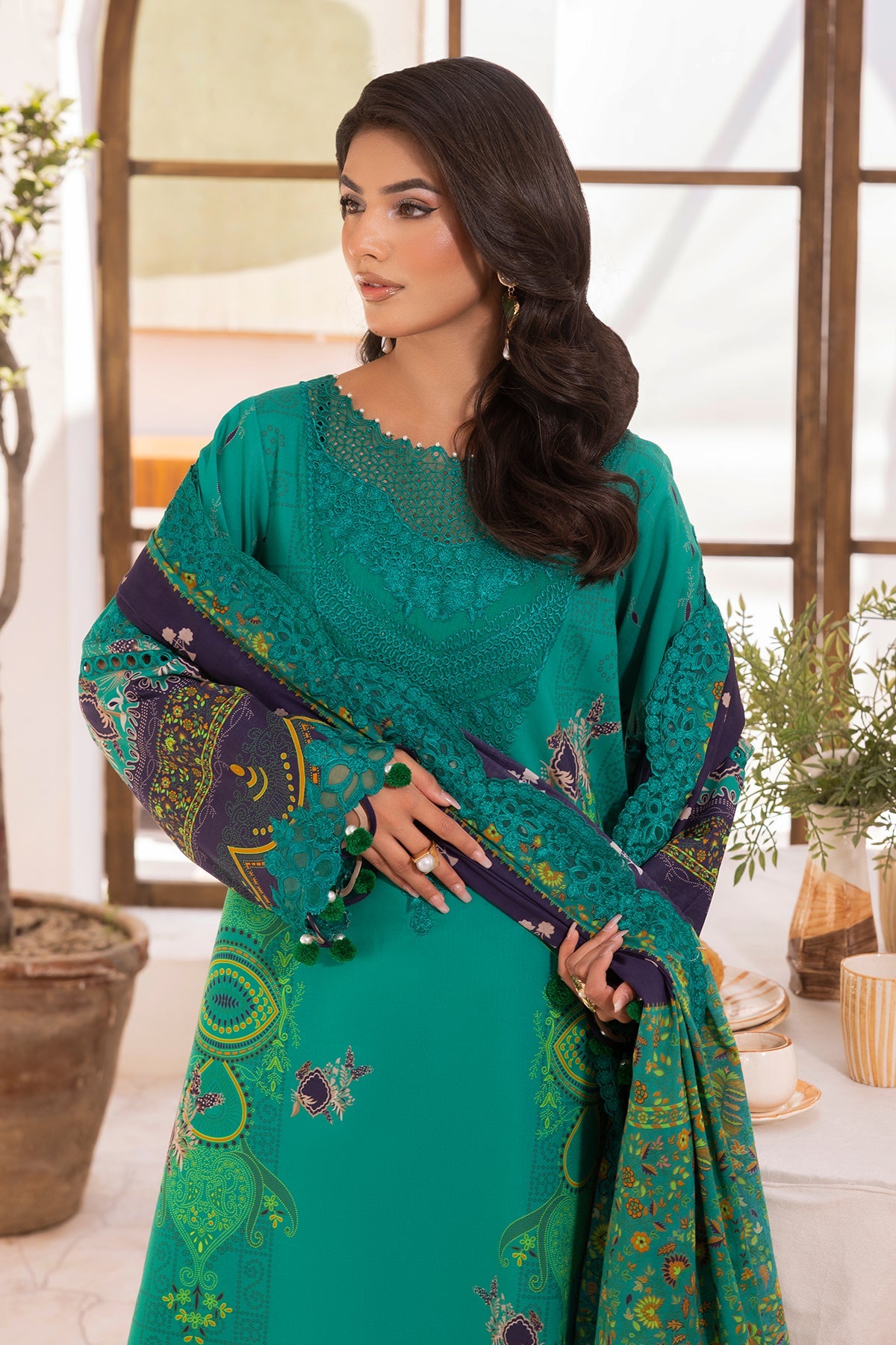 Charizma CRN5-10 3-PC Unstitched Embroidered Lawn Collection