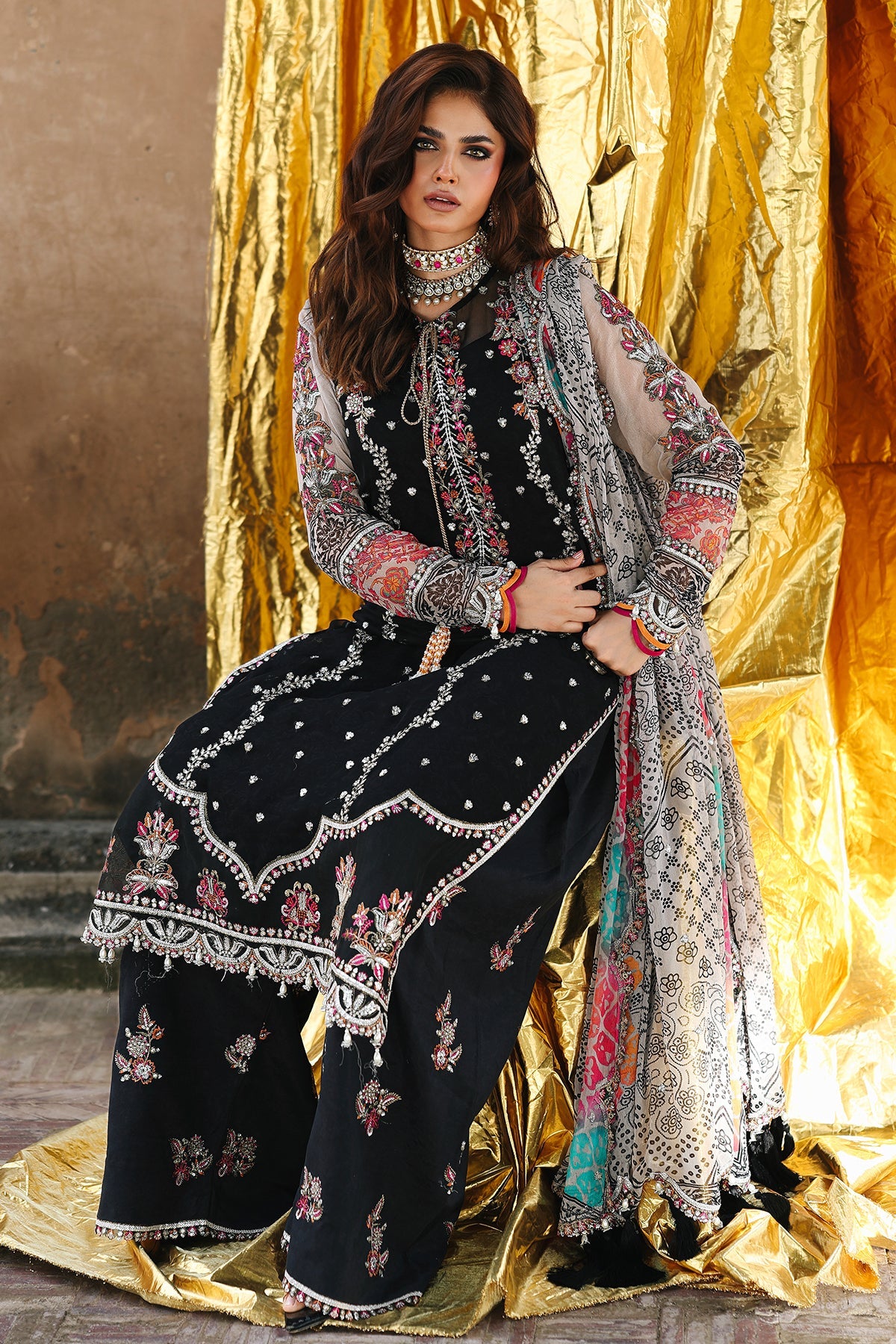 Charizma VSL25-24 3-pc Unstitched Chiffon Collection