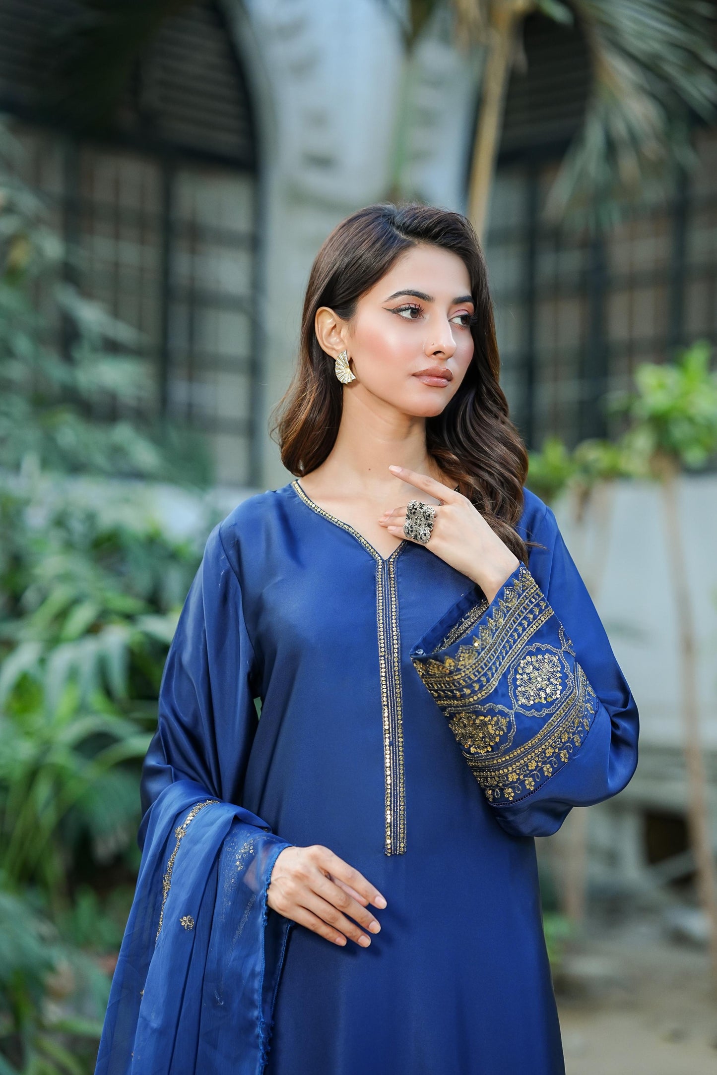Amna Khurram D-12 Ready to wear Silk Collection