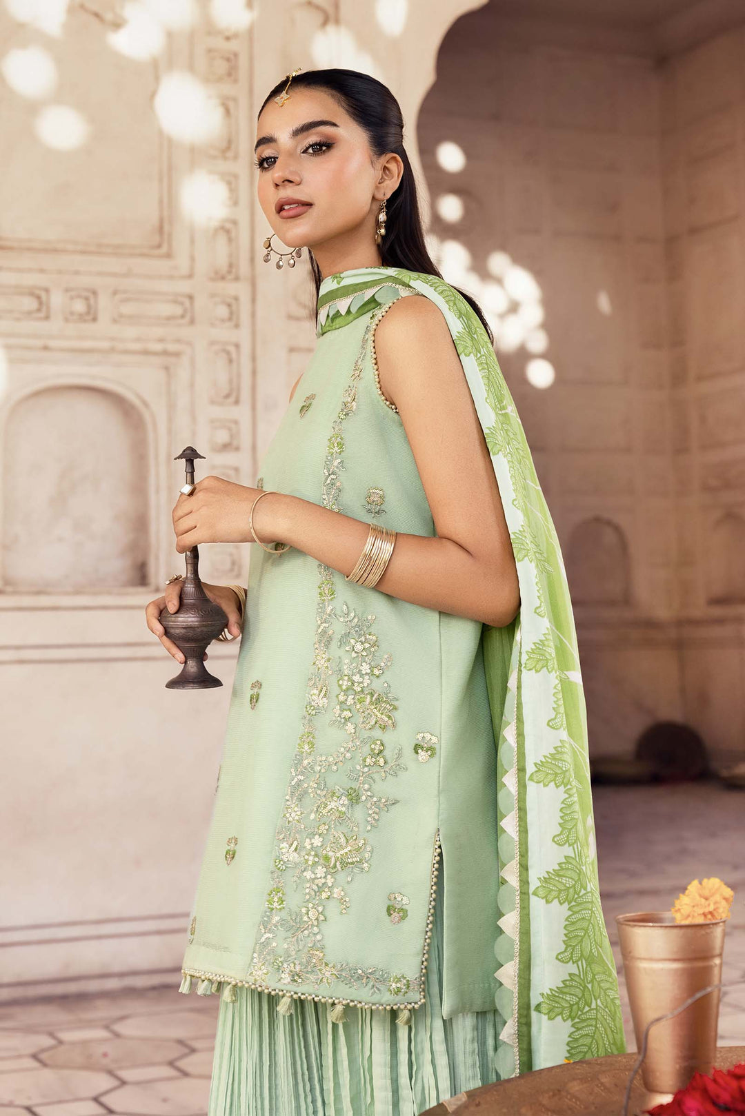 Maria b Mbasics D-01 3Pc Unstitched Festive Collection