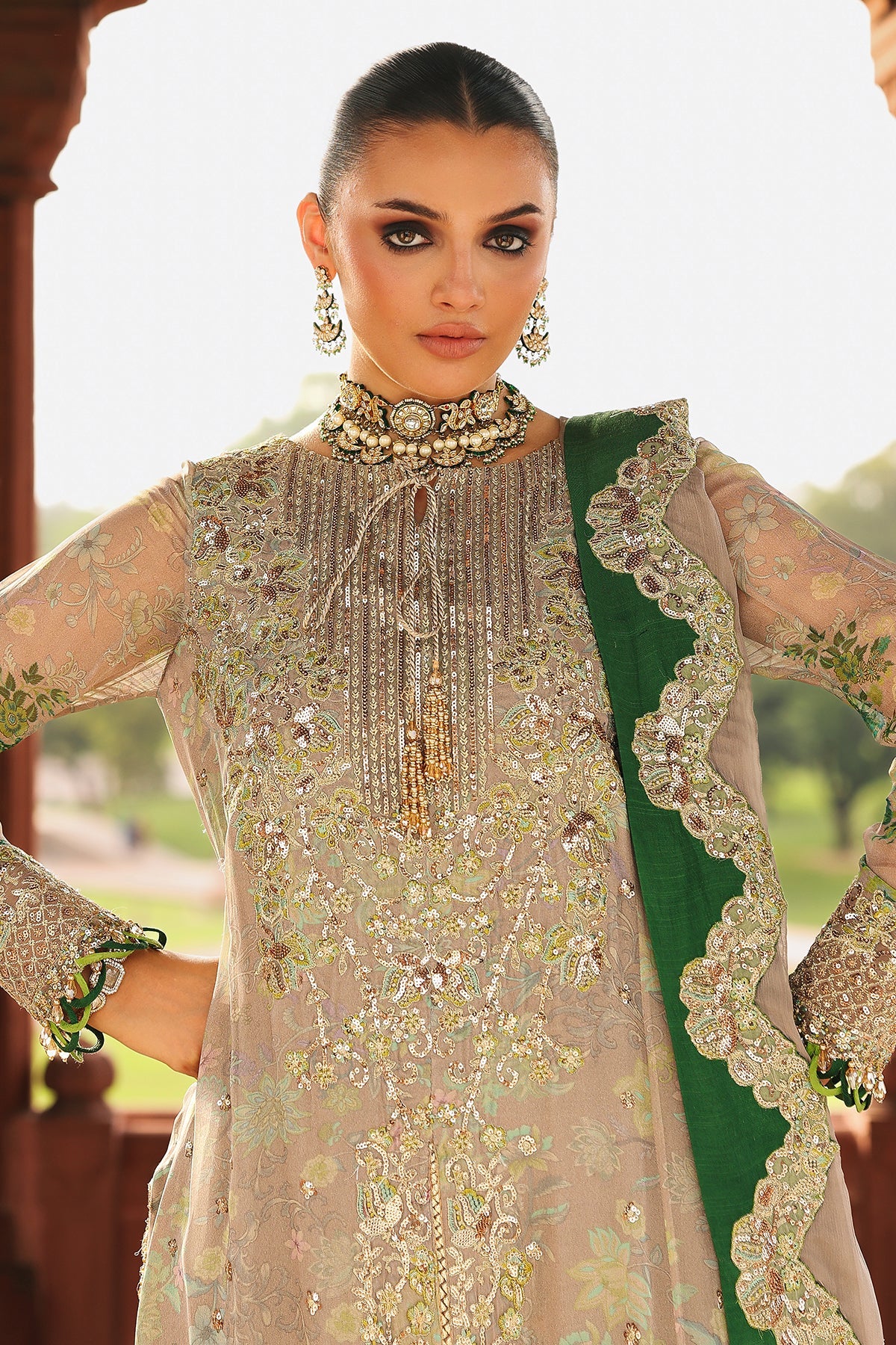 Charizma VSL25-23 3-pc Unstitched Chiffon Collection