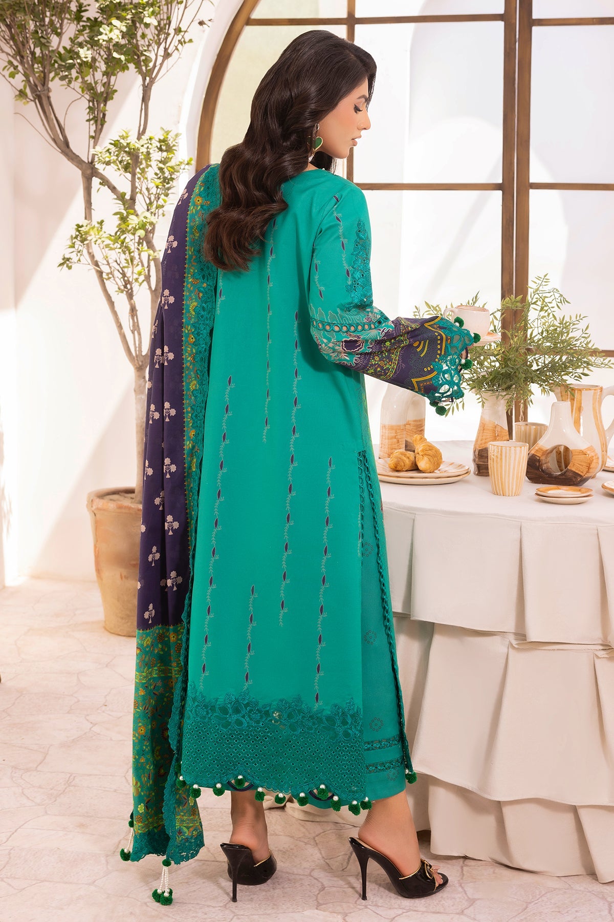 Charizma CRN5-10 3-PC Unstitched Embroidered Lawn Collection
