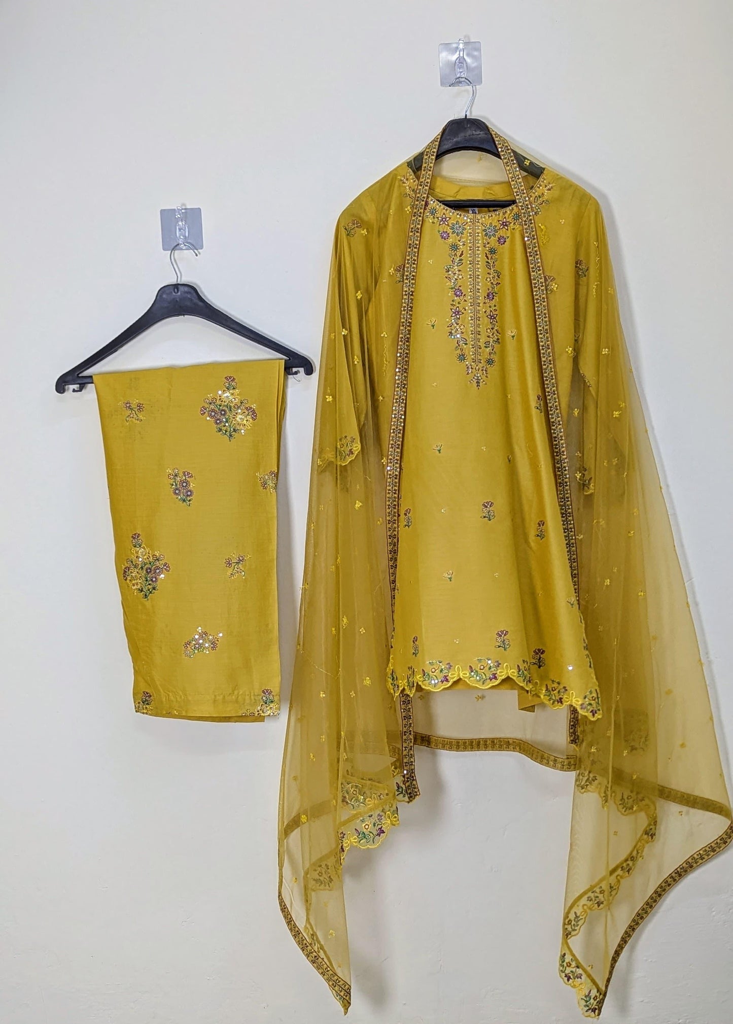 Amna Khurram Saima-Aug3 Yellow Ready to wear