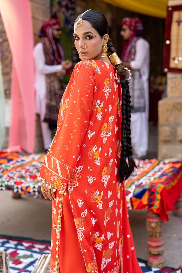 Gulahmed CL-52177 B 3 Piece Unstitched Printed Lawn Suit
