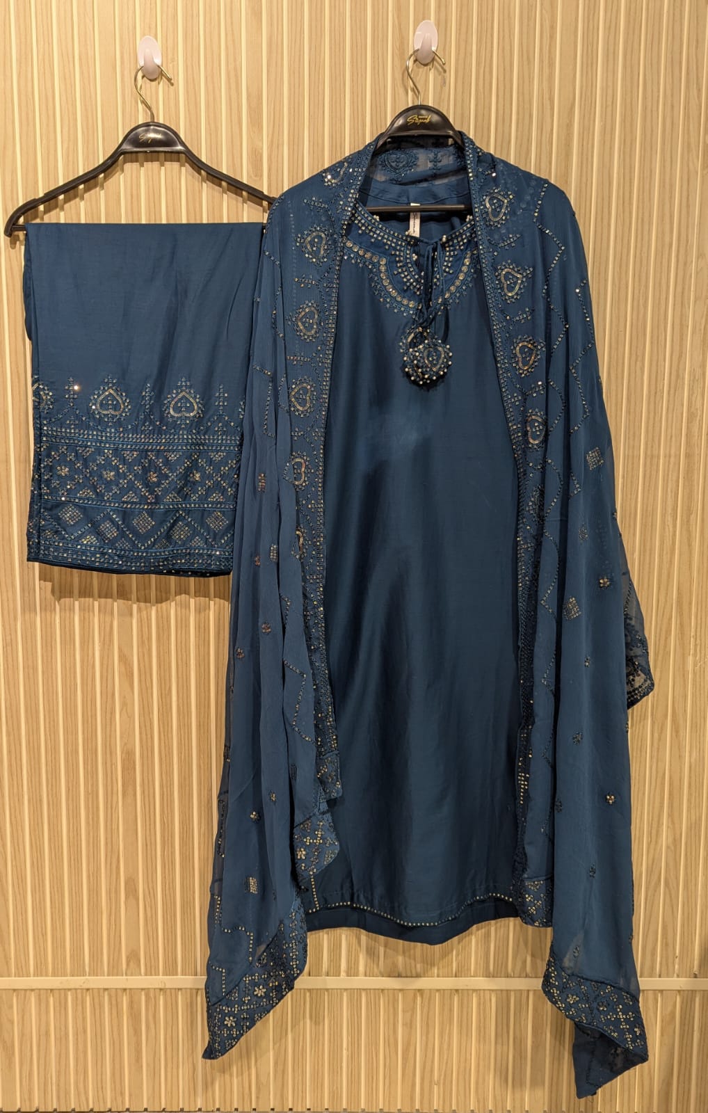 Amna Khurram Saima-Aug05 Blue Ready to wear