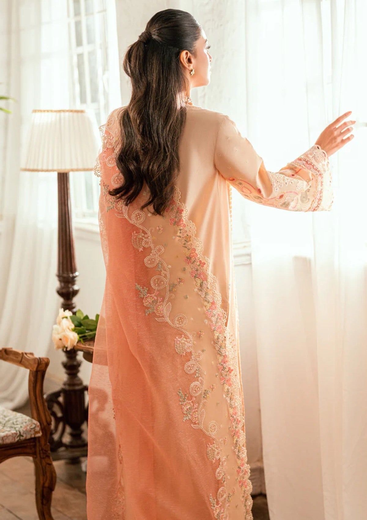 Qalamkar SB#07 Zoya Lawn Luxury Eid Edit 25
