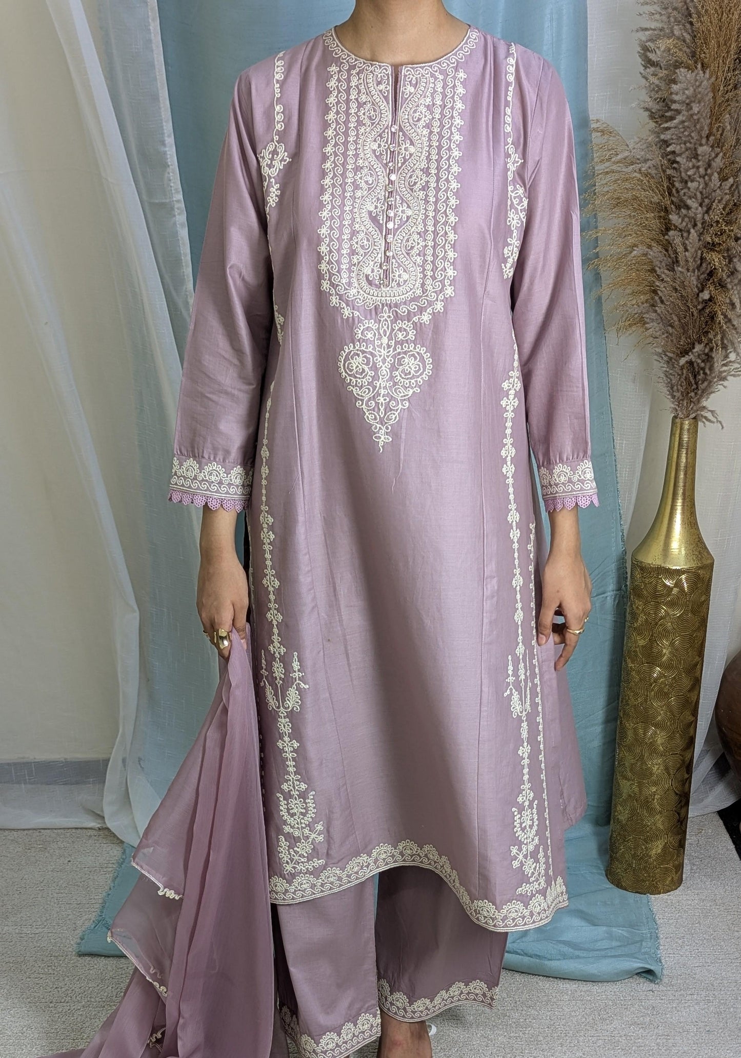 Amna Khurram Zimal-Aug6 Peach Ready to wear
