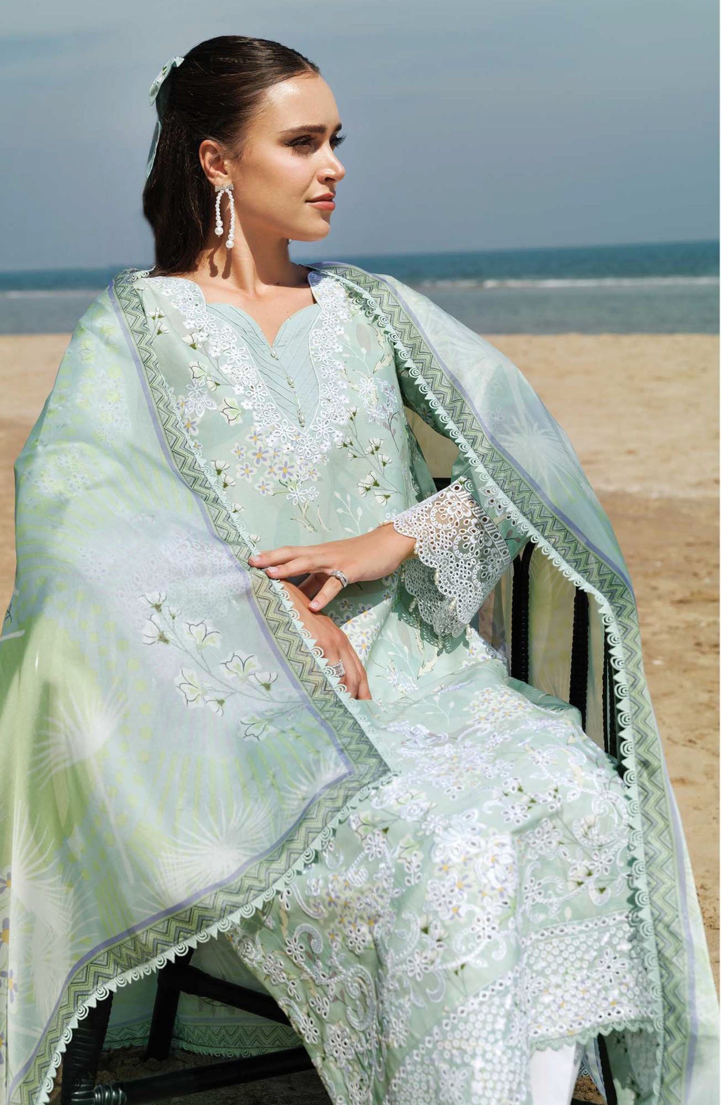 Aurea by Farasha - D-10 Tulip Glow- Summer Collection
