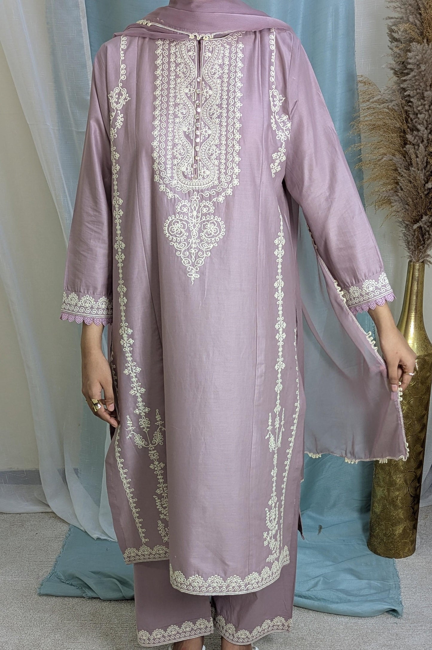 Amna Khurram Zimal-Aug6 Peach Ready to wear