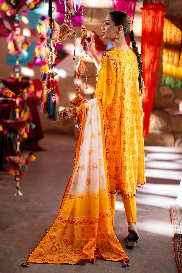 Gulahmed CL-52170 A 3 Piece Unstitched Printed Lawn Suit