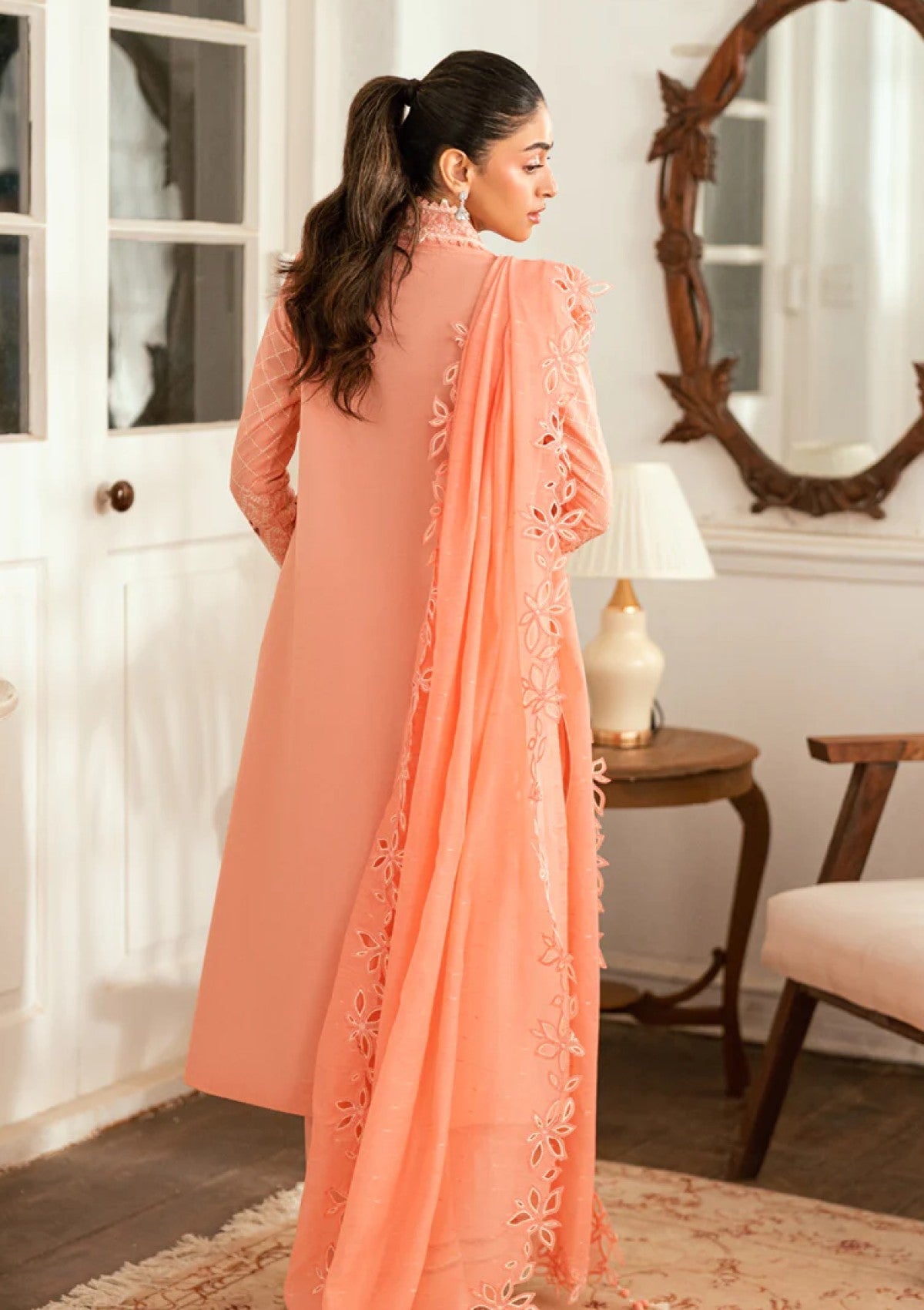 Qalamkar SB#12 Jafa Lawn Luxury Eid Edit 25